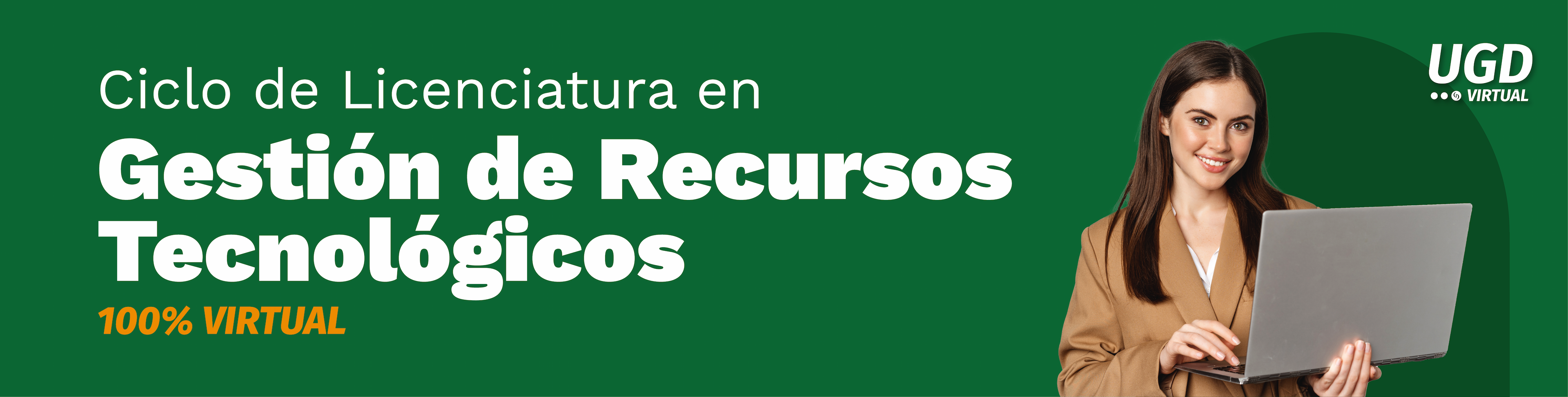 Banner de Licenciatura en Gestión de Recursos Tecnológicos