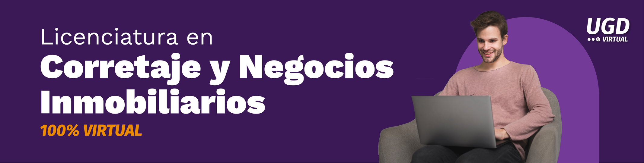 Banner de Licenciatura en Corretaje y Negocios Inmobiliarios