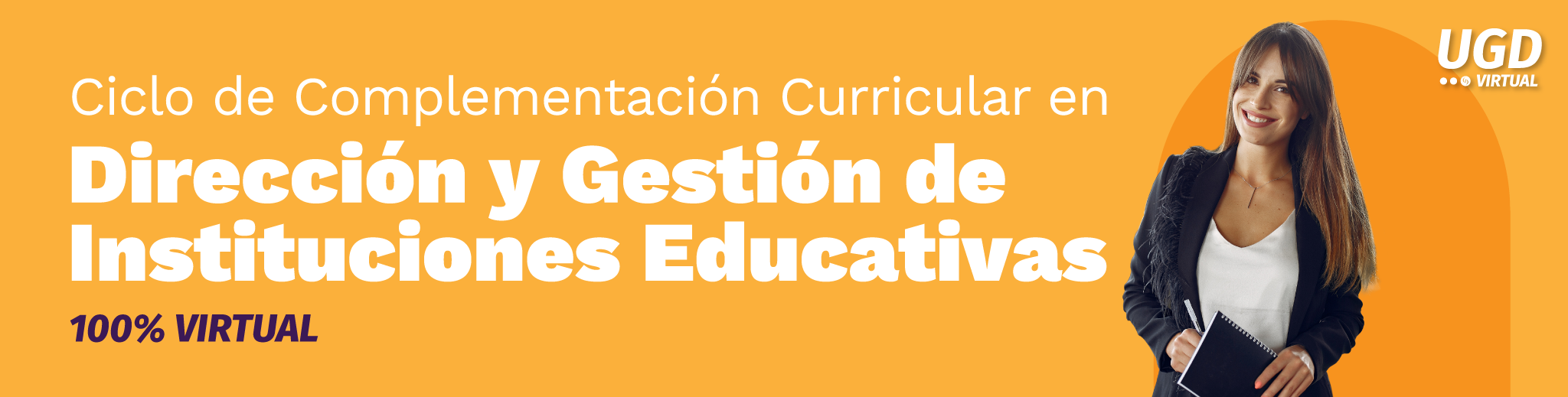 Banner de Licenciatura en Gestión Educativa