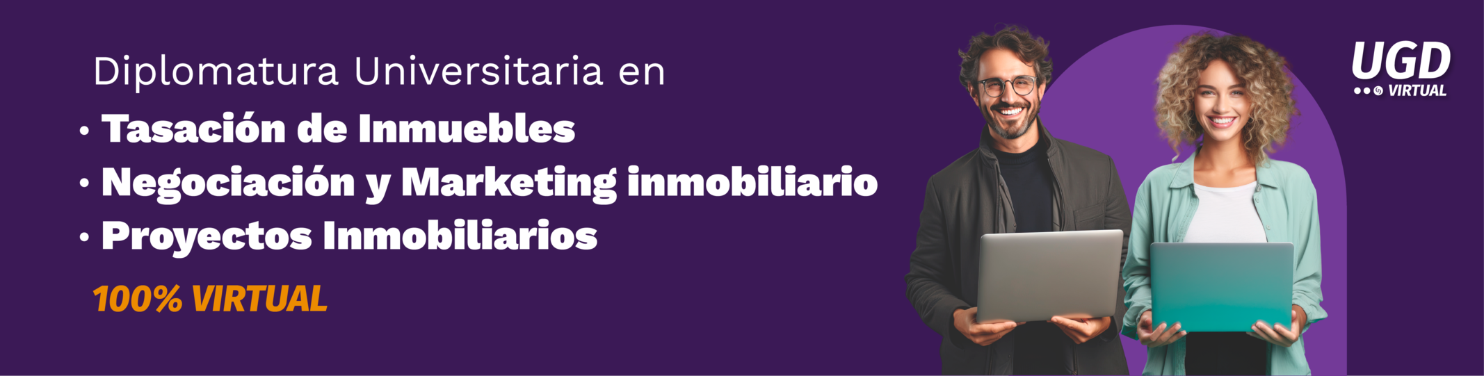 Banner de Diplomaturas Universitarias en Corretaje y Negocios Inmobiliarios